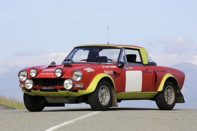 Le Fiat 124 Spider fête son premier cinquantenaire 584341Abarth124rallyehistorique1