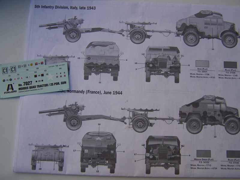 Morris Quad et 25 pdr Normandie 44 5881001008396