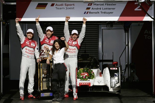 24 Heures du Mans 2014 : Audi Sport Team Joest bat Porsche et Toyota  591828AudiSportTeamJoest3