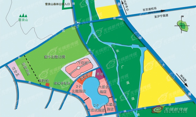 (Chine) Wuxi Wanda Cultural Tourism City avec 2 parcs à thème (2016) 592264WWC