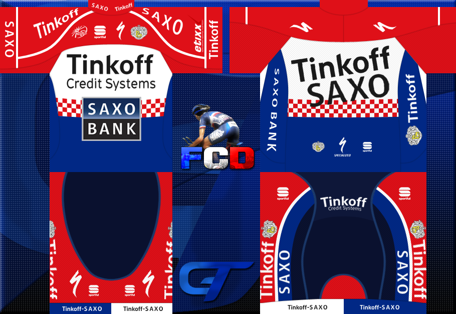 Team Tinkoff-Saxo 6046802014fcdtcsmaillotcro