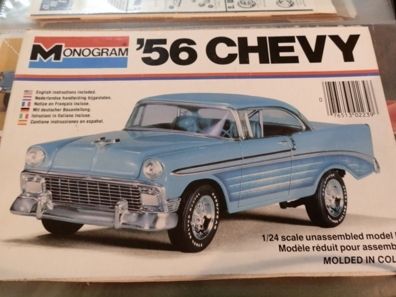 #47 : Chevy bel air 56 custom (TERMINEE) 608895P9305375