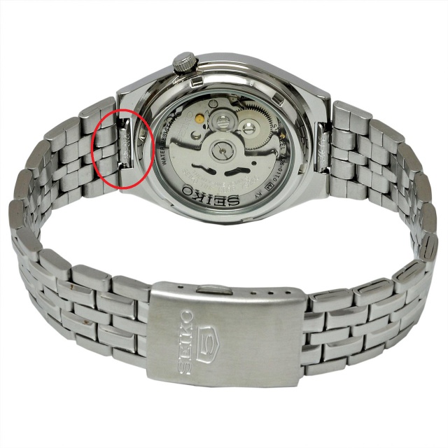 changement bracelet - Changement bracelet Seiko 5 entrecorne réuite, possible ? 623533SEIKOSNKL71K124