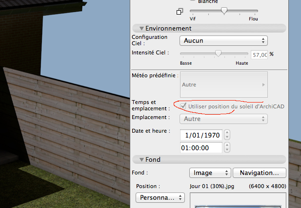 [ ARCHICAD ] Réglages du moteur CineRender dans AC18 631701soleil