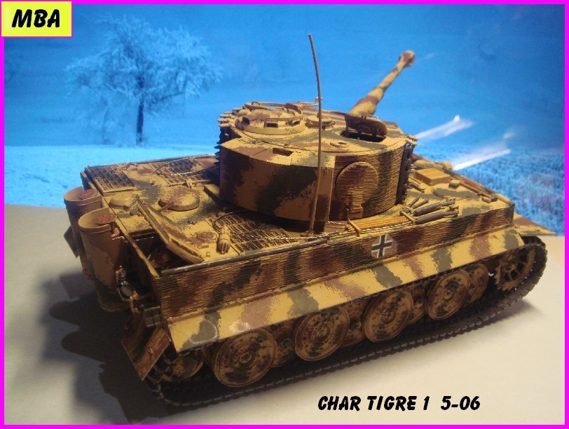  TIGRE 1 (Panzerkampfwagen VI Tiger Ausführung E - Sonderkraftfahrzeug 181) - DRAGON 637367Tigre506