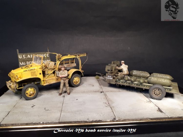 Chevrolet M6 bomb service et bomb trailer M5 1/35 63826520171025143624