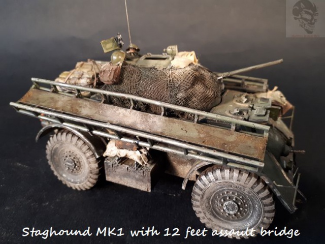 Staghound MK1 late production, Royal Canadian 12 th Manitoba Dragon - (Bronco 1/35) - Caen 1944 64499520170811173348