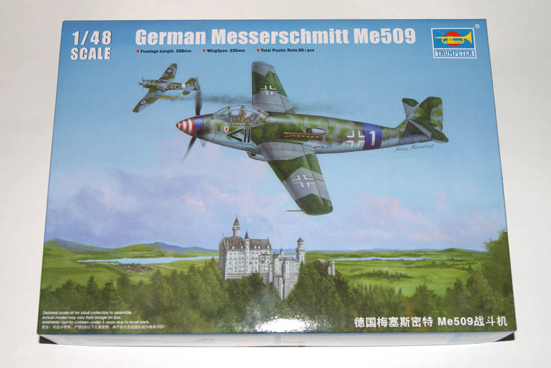 Messerschmitt Me 509 [Trumpeter 1/48] 68152350901