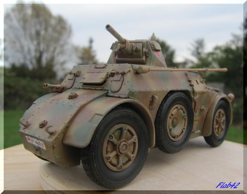 Autoblinda AB41  -  Italeri  -  1/48ème 682043fini3