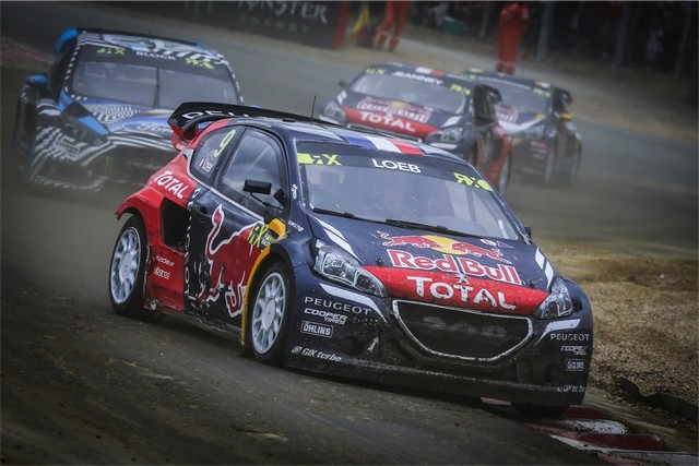 Rallycross - Beau podium de Sébastien Loeb et la PEUGEOT 208 WRX à domicile 6848712016RXFrance894