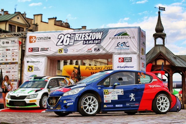 Beau Podium Pour José Suárez Et La Peugeot 208 T16 Au Rallye Rzezsów (ERC, Pologne) 6899695986374b00142