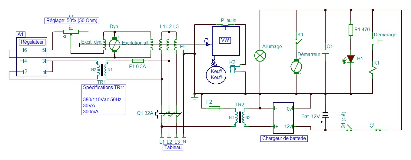 Reffit GE 22kVA Triphasé 380V - Brown Boveri 1964 - Page 2 691201Schemafinale