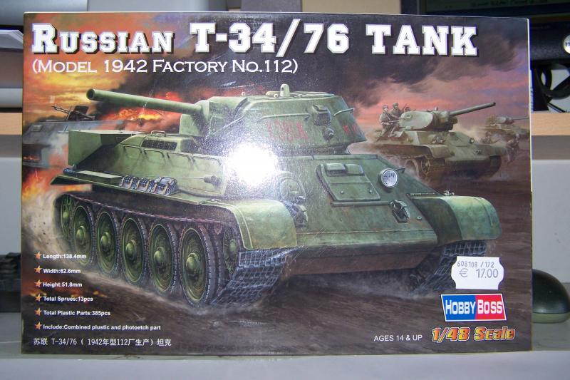 tank T-34/76 1/48° [HOBBY BOSS] début 699771Photo_001