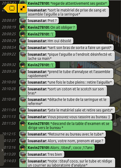 [CHU] Rapports d'actions RP de louanastar 700452RP3