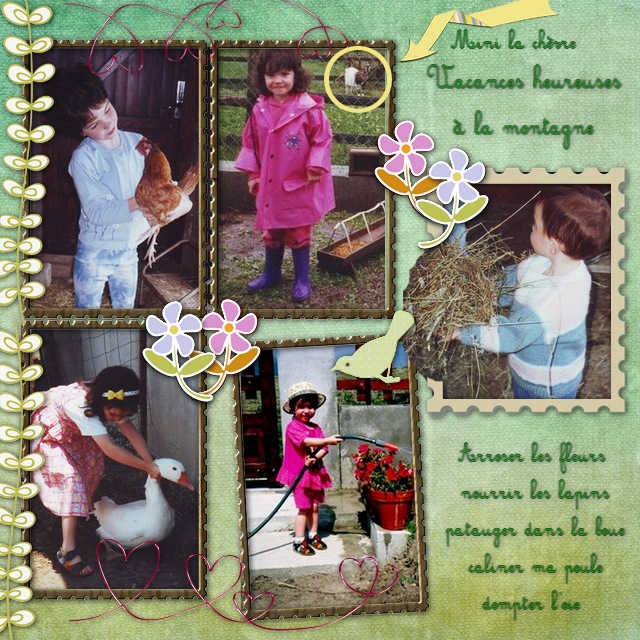 Challenge / Défi Inspiration Scrap Papier 2016 716575048acobruissementssousbois