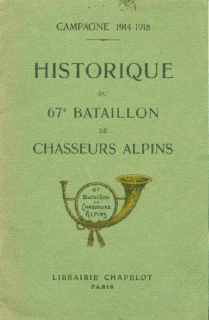 67° Bataillon de Chasseurs Alpins 717596H67