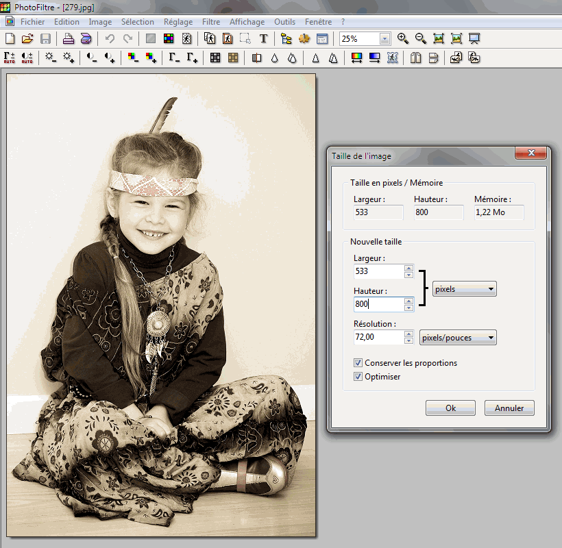 Redimensionner/compresser une photo sous photofiltre (logiciel gratuit) 719494redim3