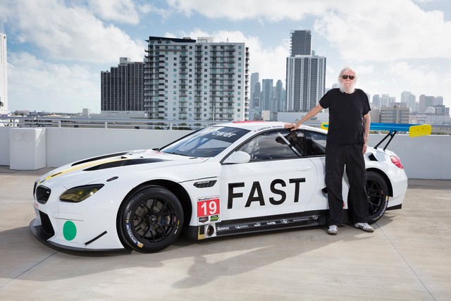 La BMW Art Car créée par John Baldessari dévoilée à Art Basel Miami Beach 2016 723117P90243785highResrenownedamericanco