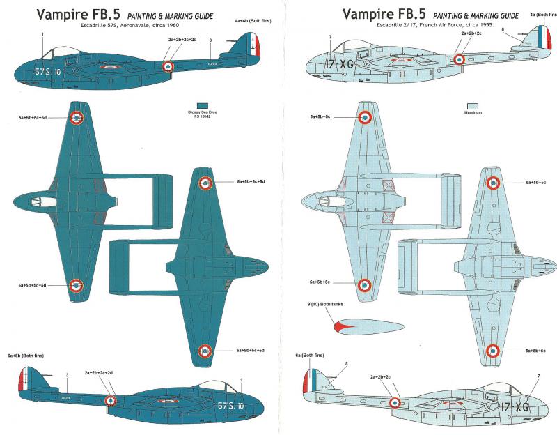 Vampire FB-5 [ Classic Airframes ] 1/48 726248VampireFB5ClassicAirframes007