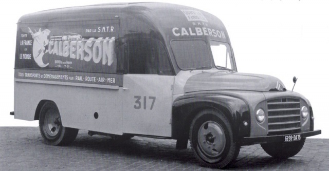 Fourgon U23 Driguet Calberson et autocar P32 Besset  73175523DRIGUETCALBERSON1954