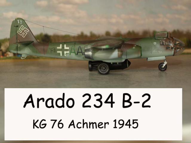 [Lindberg] (un peu) Sratch (beaucoup) ARADO 234B 1/72 (VINTAGE) 735132Ar054