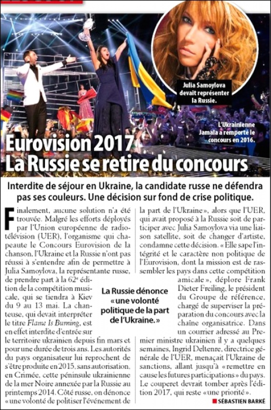 Eurovision 2017 - Kiev - 9, 11 et 13 Mai - France 2 - Page 22 737877eurovisionteleloisirs