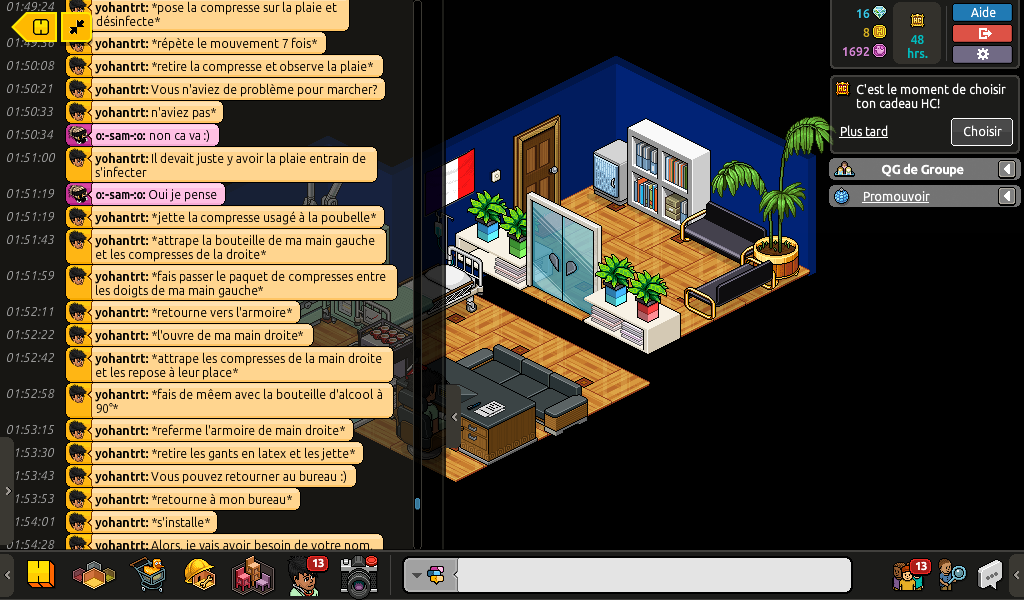 [CHU] Rapports d'actions RP de yohantrt - Infirmier 738435Rapportrp115