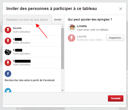 [Fiche] Guide pratique d'utilisation de Pinterest 739588inviter2