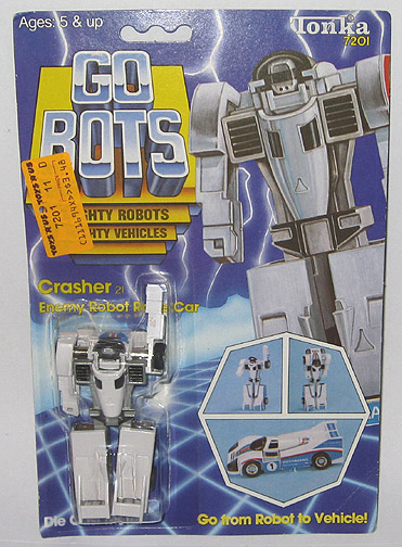 GO BOTS / ROBO MACHINE Gobots - Tonka Bandai 74013121Crasherwhite01