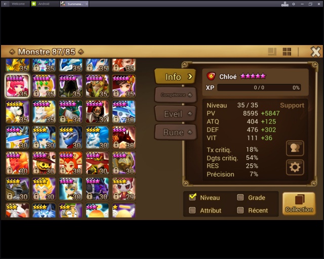 Mes mobs mon first 6* 746895summonerswar