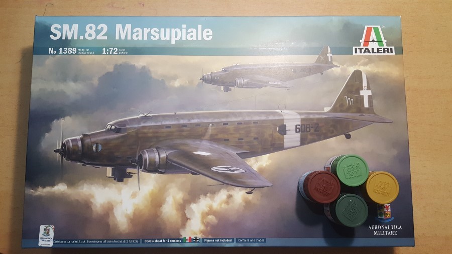 Savoia Marchetti SM.82 (italeri 1/72) 75180220170329215907