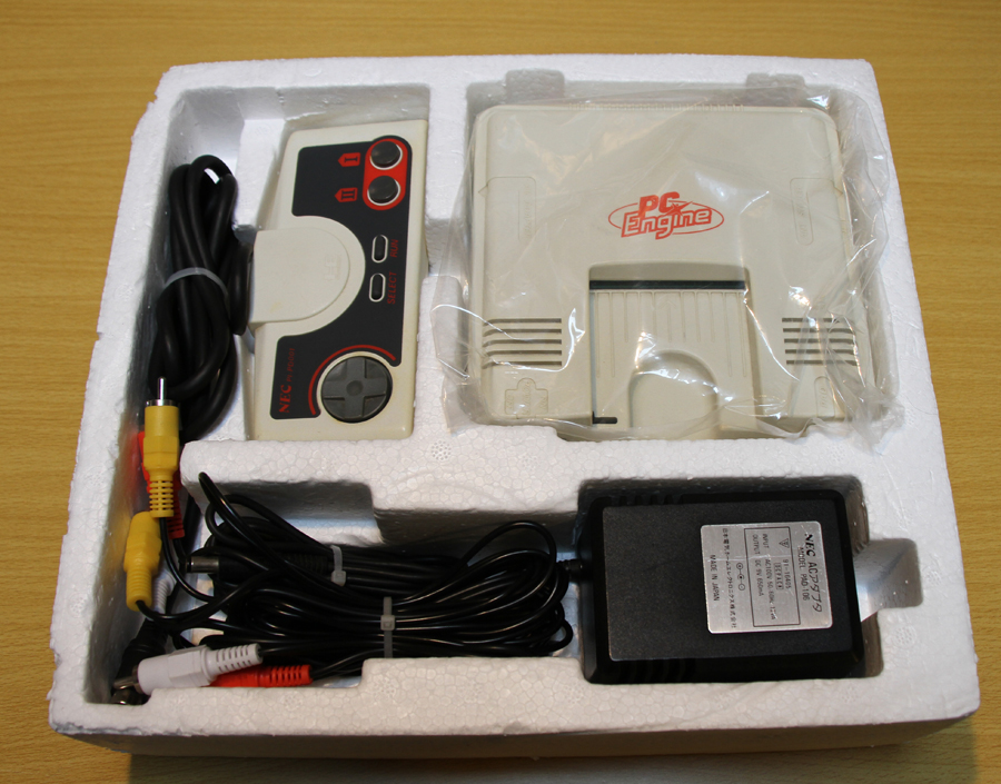 Console NEC PC Engine TurboGrafx-16 Blanche – Version Jap – Non Testée
