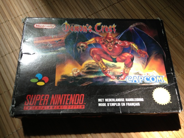 (ECH)demon crest super nintendo 772640IMG25811