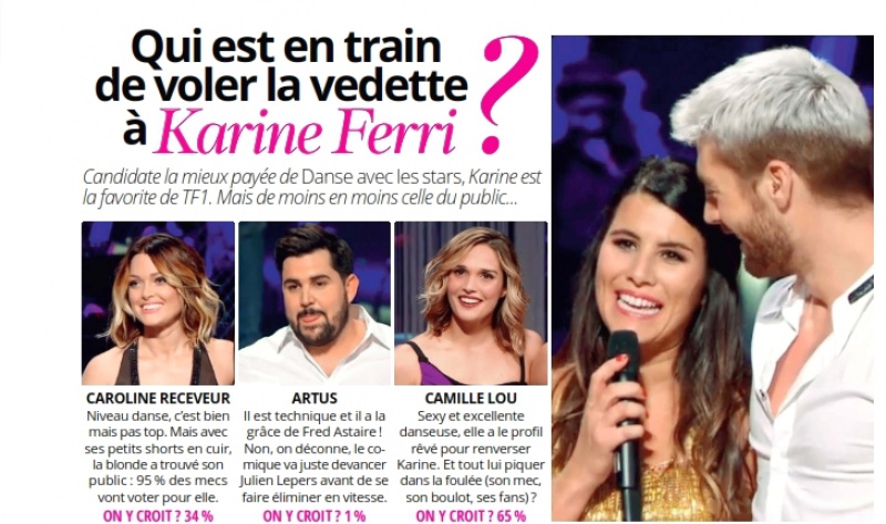 Danse avec les stars - Presse 2016 - Page 2 786443dalskarineferrivoici