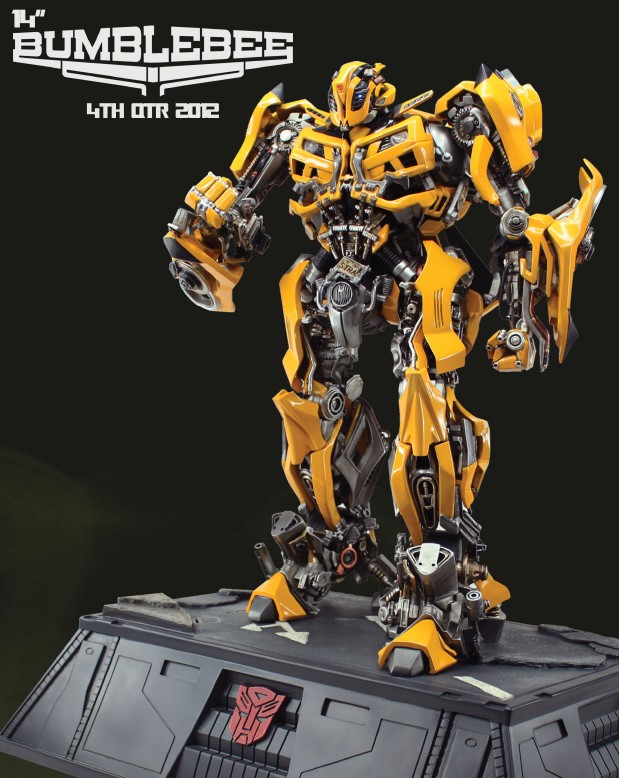 [Calibre Toy] Transformers DOTM 14″ Bumblebee Resin Statue 792557calibretoybumblebee03