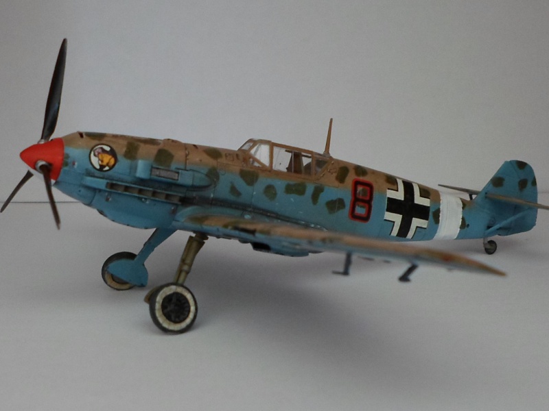 [ICM] Bf109E7 trop "8 noir" 1/72 792616SAM1377