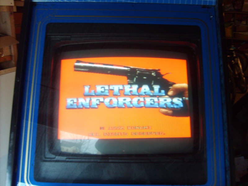 Borne d'arcade Compact Line avec PCB Lethal Enforcers 798426572