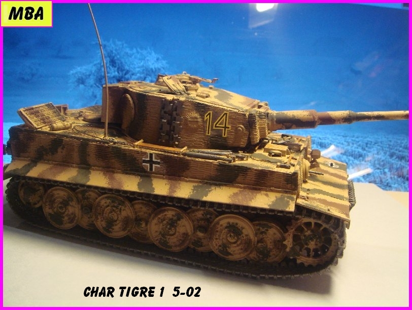  TIGRE 1 (Panzerkampfwagen VI Tiger Ausführung E - Sonderkraftfahrzeug 181) - DRAGON 801715Tigre502