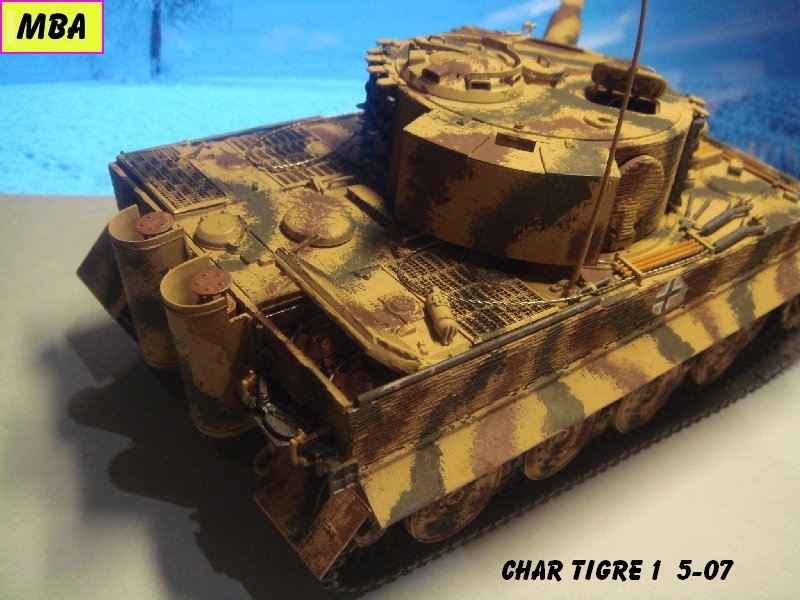  TIGRE 1 (Panzerkampfwagen VI Tiger Ausführung E - Sonderkraftfahrzeug 181) - DRAGON 803595Tigre507