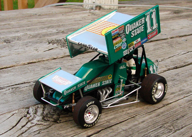 Steve Kinser #11 Quaker State Sprint Car 819504quakerstatesprintcar013