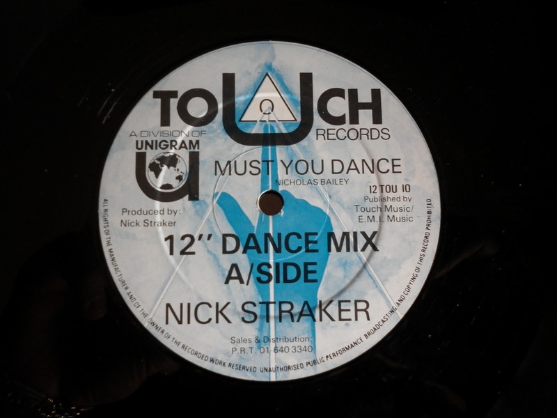 12'-NICK STRAKER-MUST YOU DANCE-84-TOUCH REC 825651nik