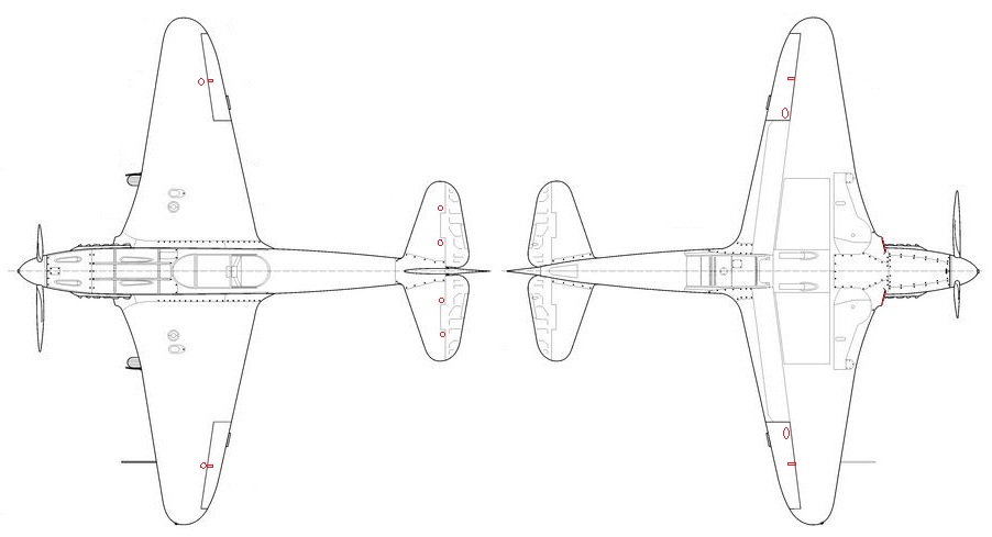 Yakovlev Yak-3 / Самолет Як-3  "Neuneu" - Special Hobby 1/32 WIP - Page 10 831894Yak3drawWNG