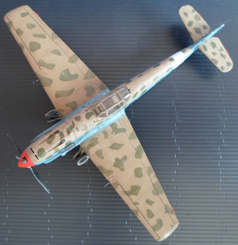 [ICM] Bf109E7 trop "8 noir" 1/72 838013SAM1303