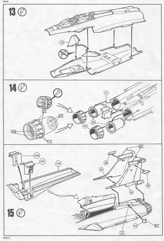 Rafale B Double seater [ Revell ] 1/48 843015RafaleBRevell148008