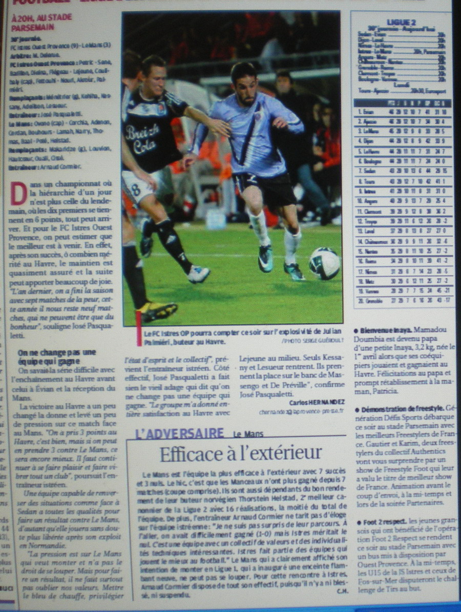 ISTRES ET LA LIGUE 2 ..DEMANDEZ LE PROGRAMME !!!!!!!! - Page 20 845888IMGP5666