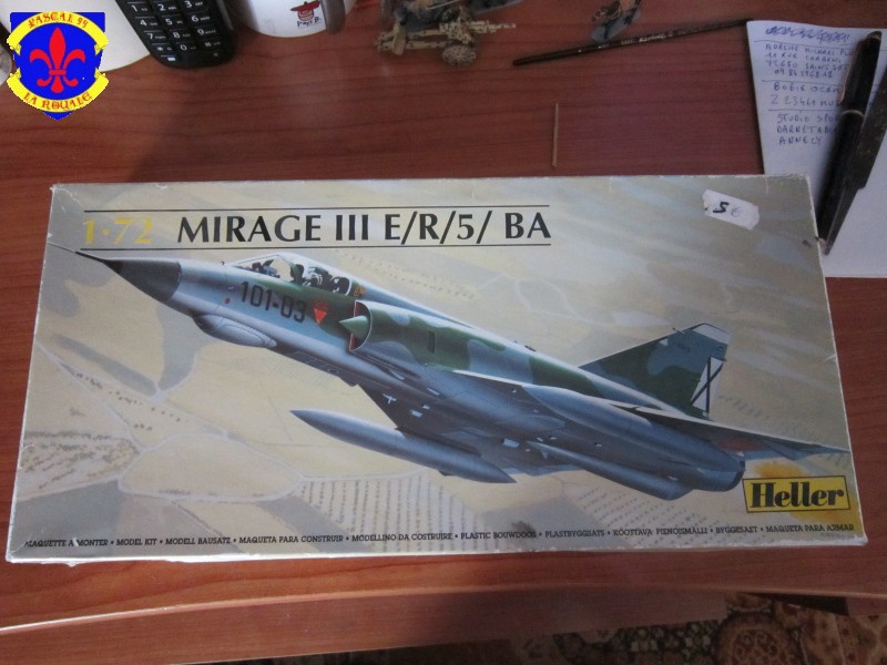 Mirage III E/R/5/BA de Heller au 1/72 850283IMG36101