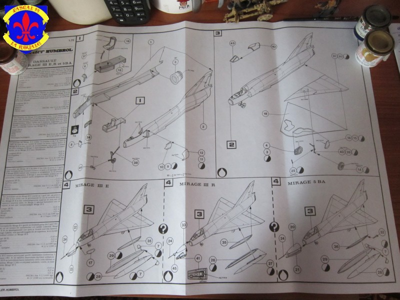 Mirage III E/R/5/BA de Heller au 1/72 852610IMG36211