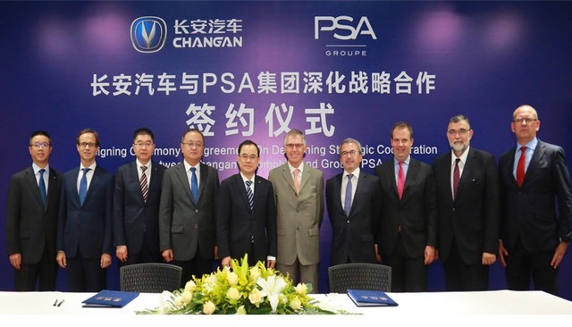 Le Groupe PSA et ChangAn Automobile renforcent leur collaboration pour développer les activités de la coentreprise CAPSA 857462MEDIACHANGAN0