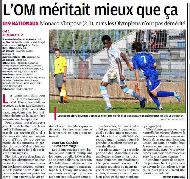 OM // ALLEZ LES JEUNES U19  - Page 12 865532Copiede14