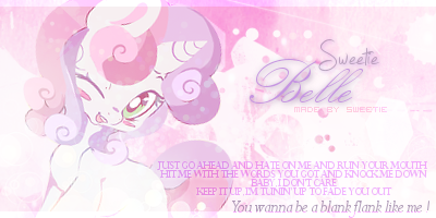 Les petits truc de Sweetie Belle. ♥ 875145MLP2